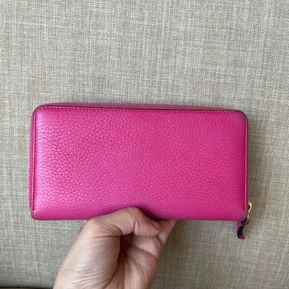 Authentic Gucci GG long zip all around long wallet 456117.584046. - Picture 2 of 14